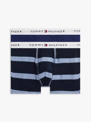 pack de 2 calzoncillos trunk signature beige de niños tommy hilfiger