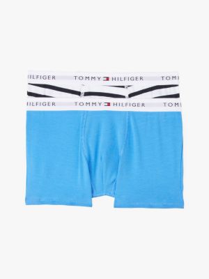 lot de 2 boxers signature multi pour garçons tommy hilfiger