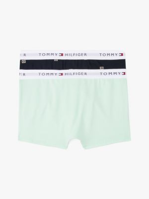 lot de 2 boxers signature plusieurs couleurs pour garçons tommy hilfiger