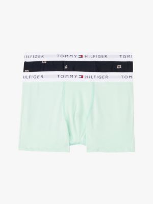 meerdere kleuren signature set van 2 boxershorts voor jongens - tommy hilfiger