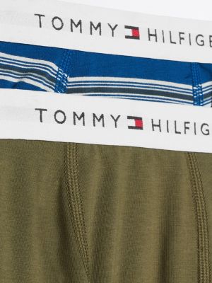 pack de 2 calzoncillos trunk signature gris de niños tommy hilfiger