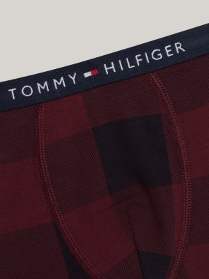 set regalo boxer aderenti e t-shirt signature multicolore da bambini tommy hilfiger