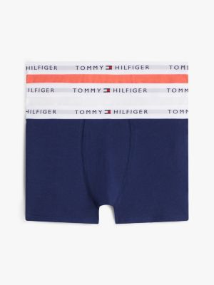 multi 3er-pack signature trunks mit logo-taillenbund für jungen - tommy hilfiger