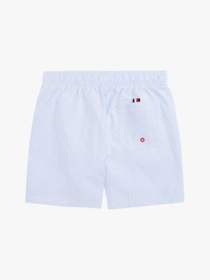 multi original ithaca stripe mid length swim shorts for boys tommy hilfiger