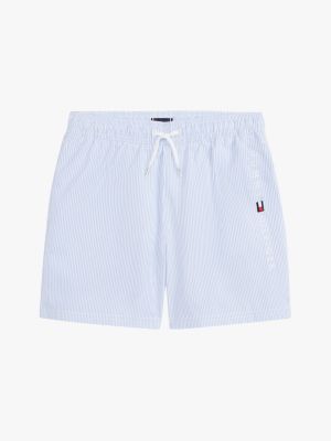 multi original ithaca stripe mid length swim shorts for boys tommy hilfiger