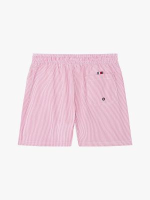 multi original ithaca stripe mid length swim shorts for boys tommy hilfiger