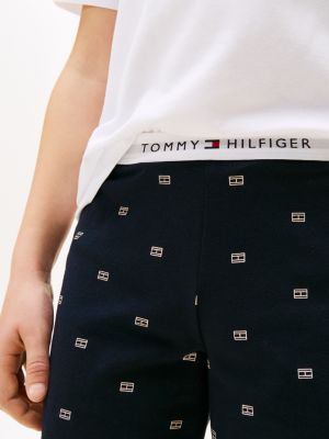 multi signature regular pyjama set for boys tommy hilfiger