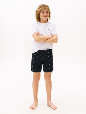 multi signature regular fit pyjama-set für jungen - tommy hilfiger