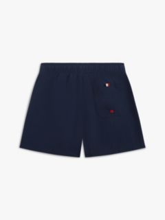 Original Logo Embroidery Mid Length Swim Shorts — Blue 2