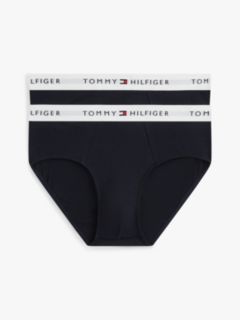 2-Pack Signature Logo Waistband Briefs — Blue 1