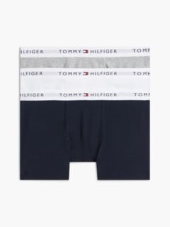 3-Pack Signature Logo Waistband Trunks — Brown 1