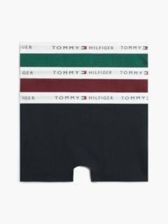 3-Pack Signature Logo Waistband Trunks — Brown 2