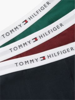 3-Pack Signature Logo Waistband Trunks — Brown 3