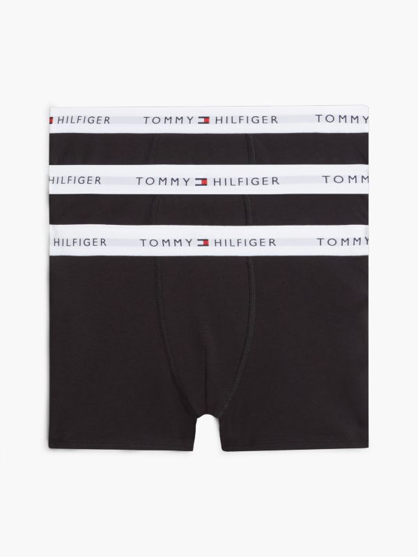 3-Pack Signature Logo Waistband Trunks — Multi