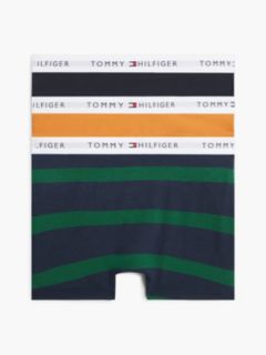 3-Pack Signature Repeat Logo Waistband Trunks — Pink 2