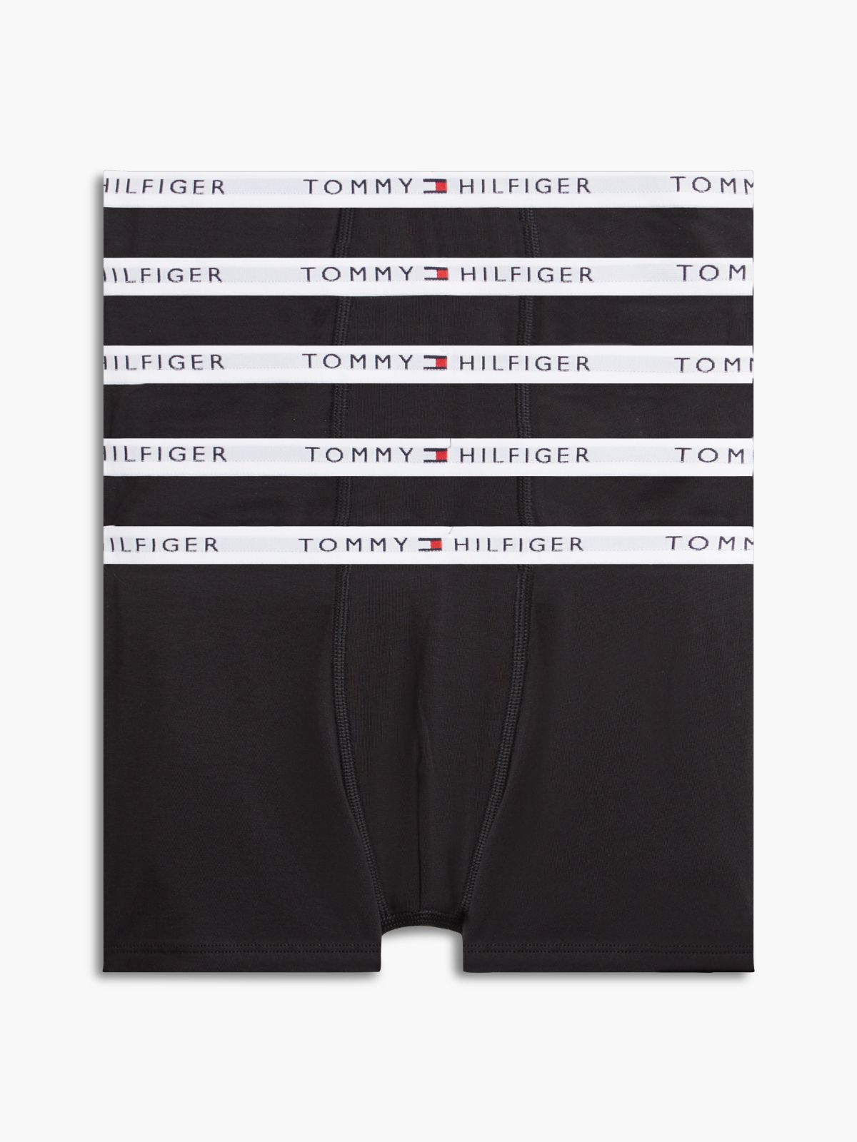 5-Pack Signature Logo Waistband Trunks — Multi