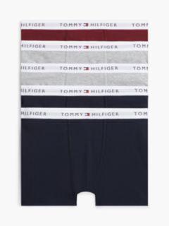 5-Pack Signature Logo Waistband Trunks — Blue 1