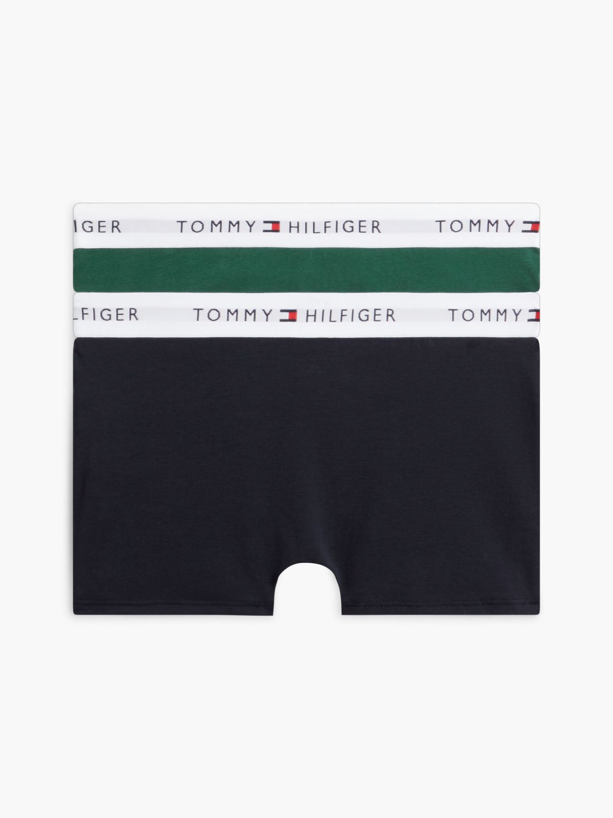 2-Pack Signature Logo Waistband Trunks — Blue