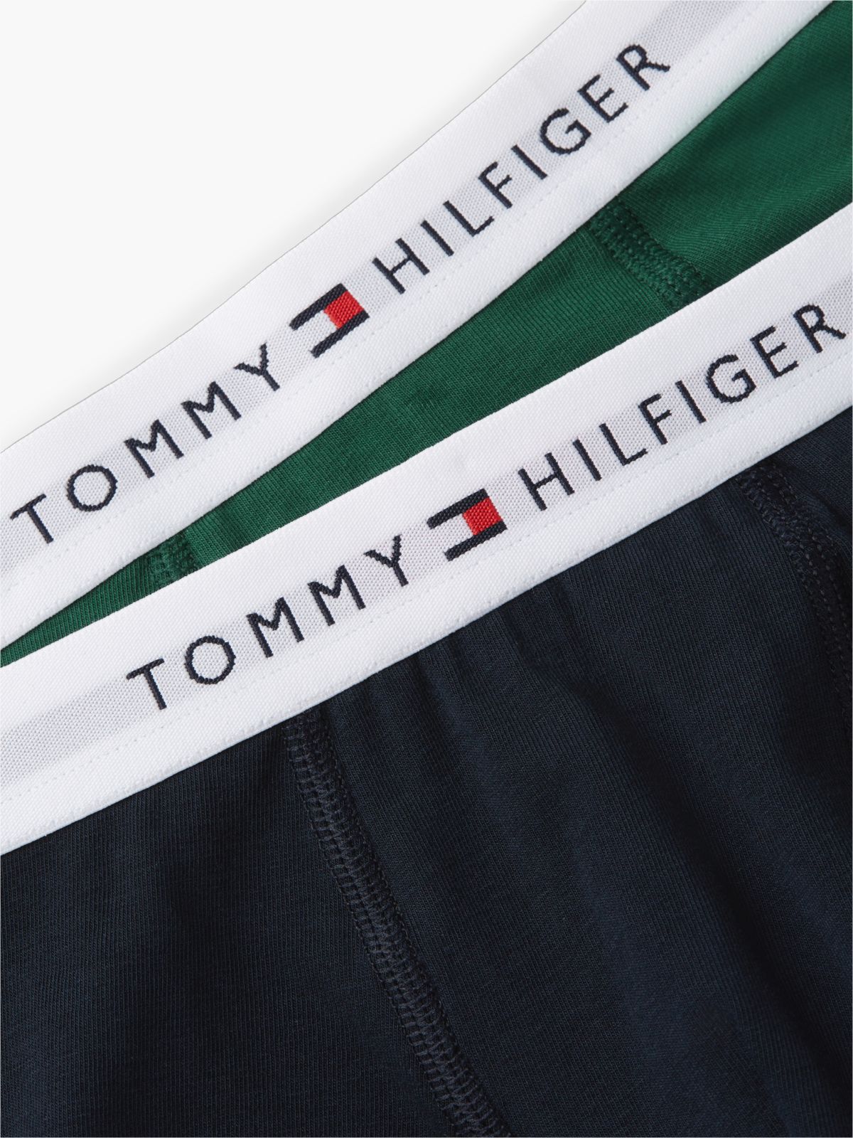 2-Pack Signature Logo Waistband Trunks — Blue