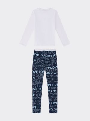 tommy hilfiger pyjama set