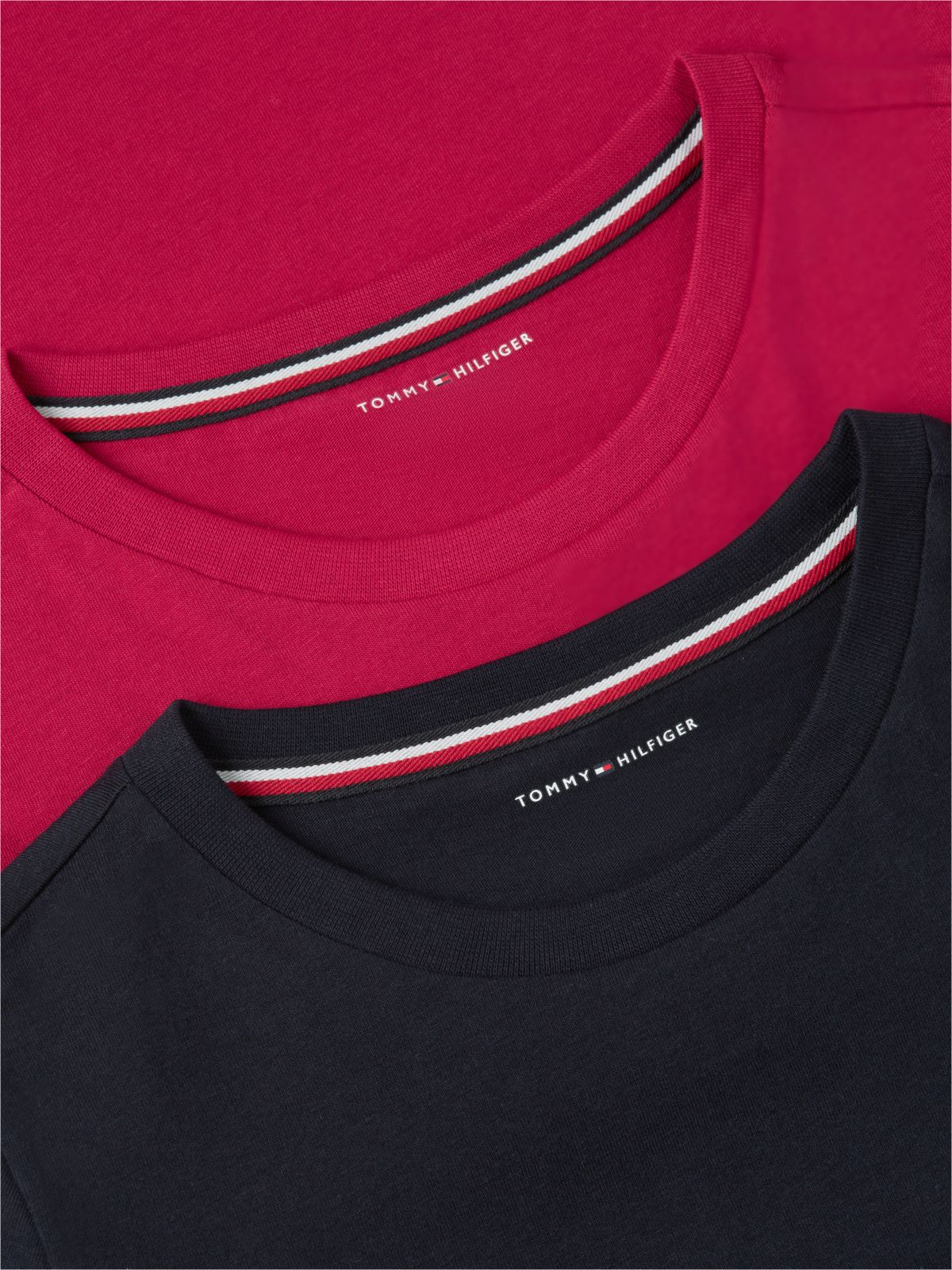 2-Pack Signature Flag Jersey Lounge T-Shirts — Brown