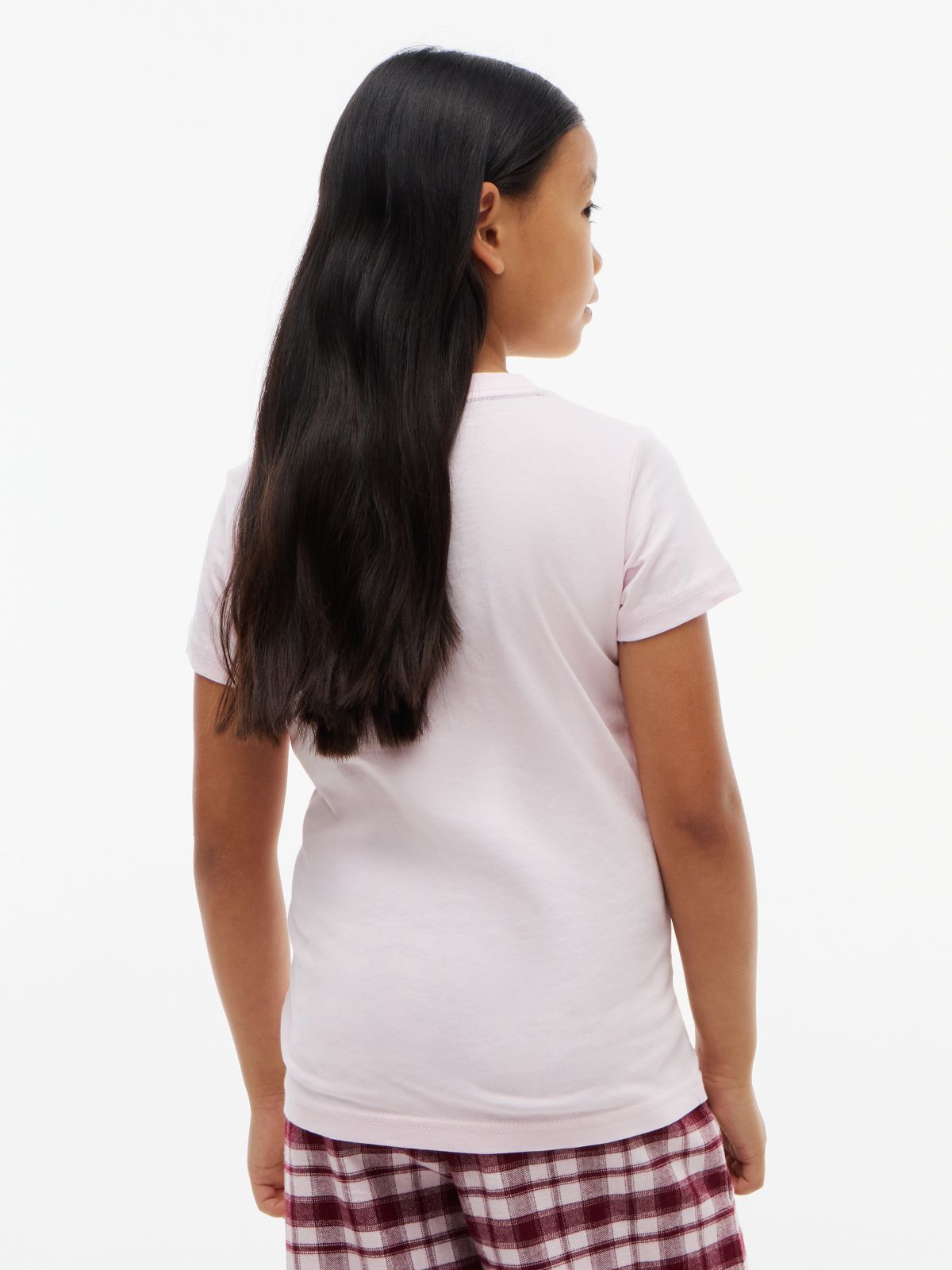 2-Pack Signature Flag Jersey Lounge T-Shirts — Pink