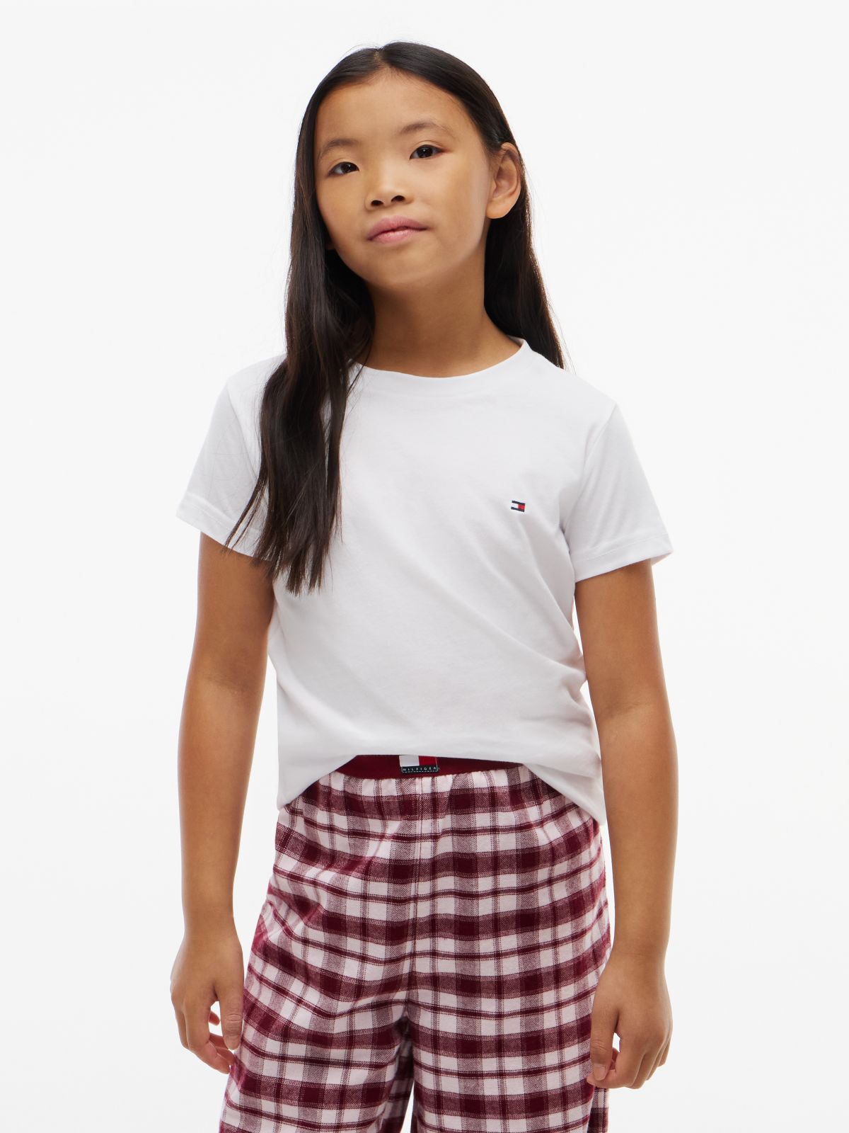 2-Pack Signature Flag Jersey Lounge T-Shirts — Pink