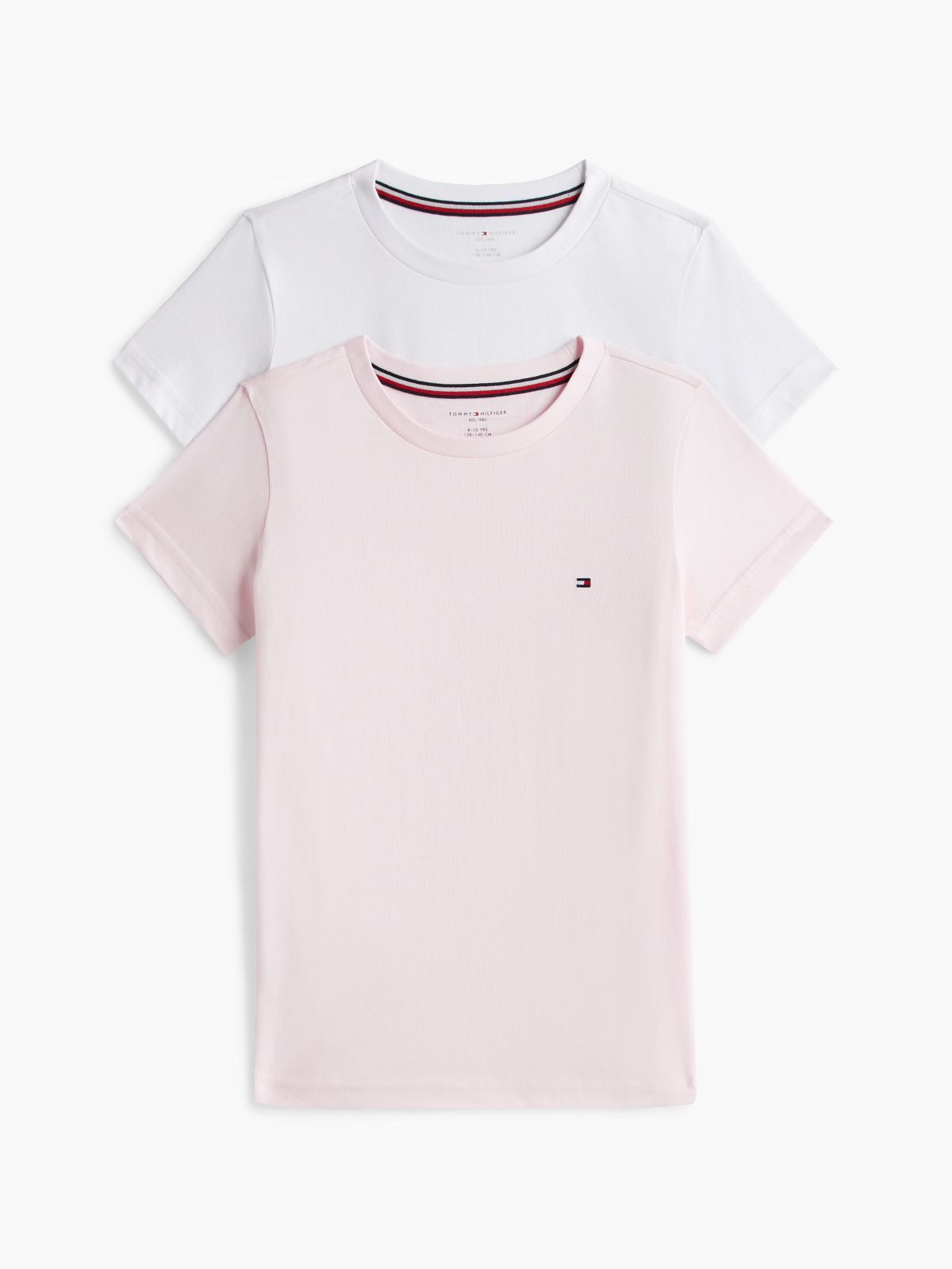 2-Pack Signature Flag Jersey Lounge T-Shirts — Pink