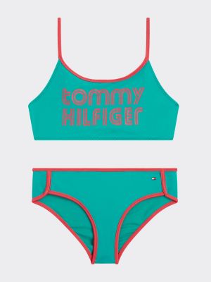 tommy hilfiger logo bikini set