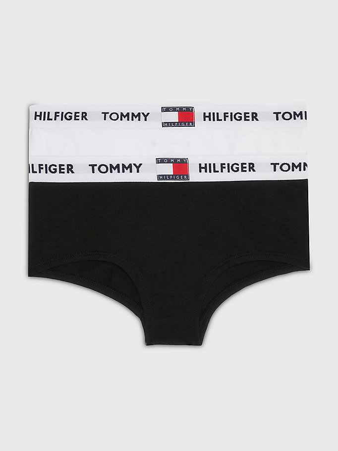 Tommy Hilfiger Kinder 2er Pack Unterhosen Boxer Shorts Unterwäsche 