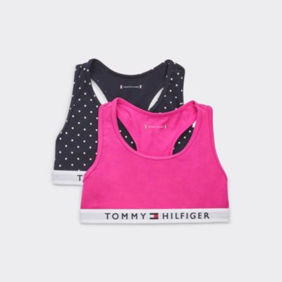 Tommy Hilfiger Girls Crop Bra Pack of 2 