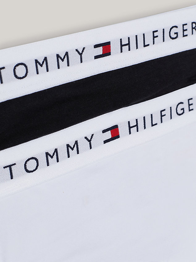 gold 2-pack th original logo waistband briefs for girls tommy hilfiger