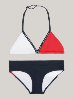 afdrijven Rand Laster Hilfiger Flag triangel-bikiniset | BLAUW | Tommy Hilfiger