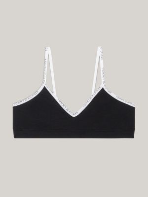 TH Original Unpadded Triangle Bra, Black