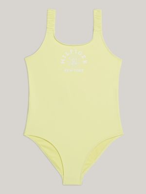 Maillot de 2025 bain tommy jaune