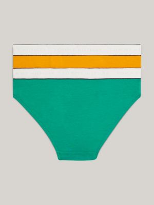 gold 2er-pack th established slips mit branding für mädchen - tommy jeans