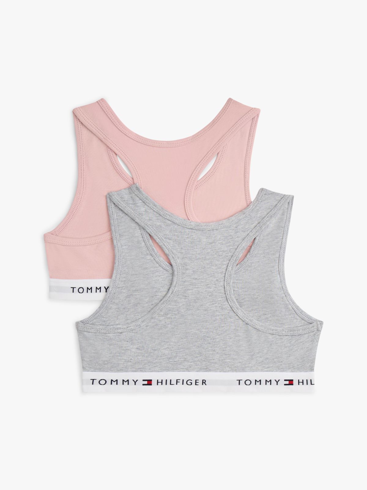 2-Pack Signature Unpadded Racerback Bralettes — Multi