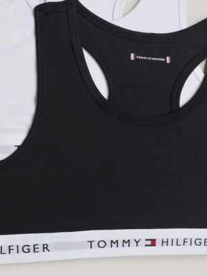 multi 2er-pack signature racerback-bralettes für mädchen - tommy hilfiger