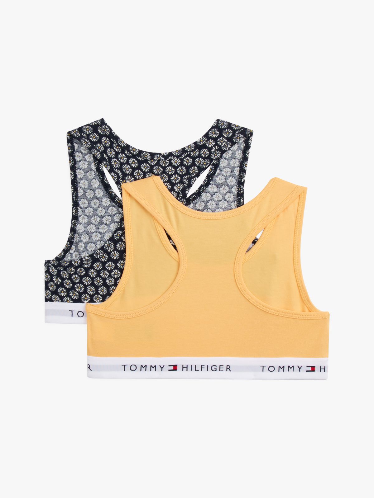 2-Pack Signature Print Unpadded Bralettes — Multi