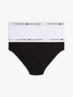 2-Pack Signature Repeat Logo Waistband Briefs — Pink 2