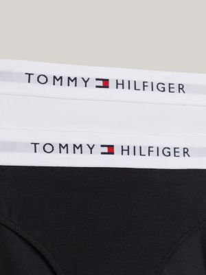 multi 2er-pack signature slips mit logo-taillenbund für mädchen - tommy hilfiger