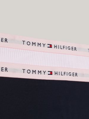 lot de 2 culottes hipster à motif rose pour filles tommy hilfiger