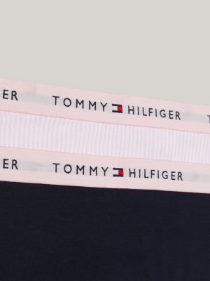 rosa 2er-pack hipster-slips mit print für mädchen - tommy hilfiger