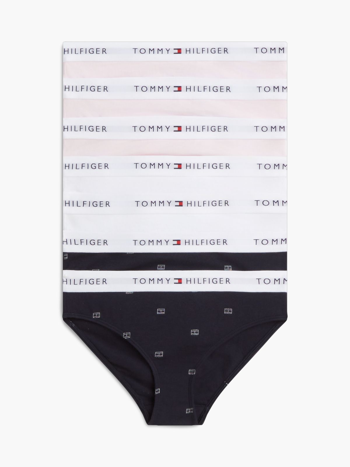 7-Pack Signature Logo Waistband Briefs — Brown