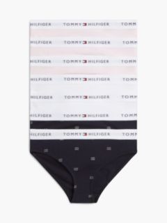7-Pack Signature Logo Waistband Briefs — Brown 1
