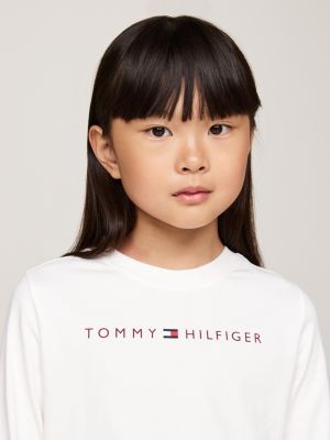 grey print leggings pyjama gift set for girls tommy hilfiger