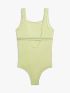 Original Square Neck Scoop Back Swimsuit — Yellow 2
