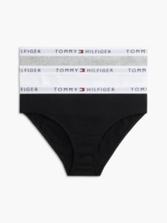 3-Pack Signature Logo Waistband Briefs — Grey 1