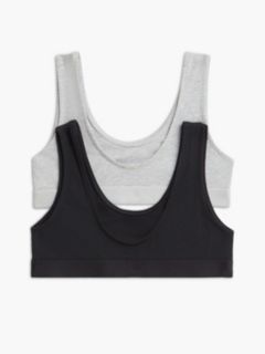 2-Pack Heritage Logo Underband Bralettes — Orange 2