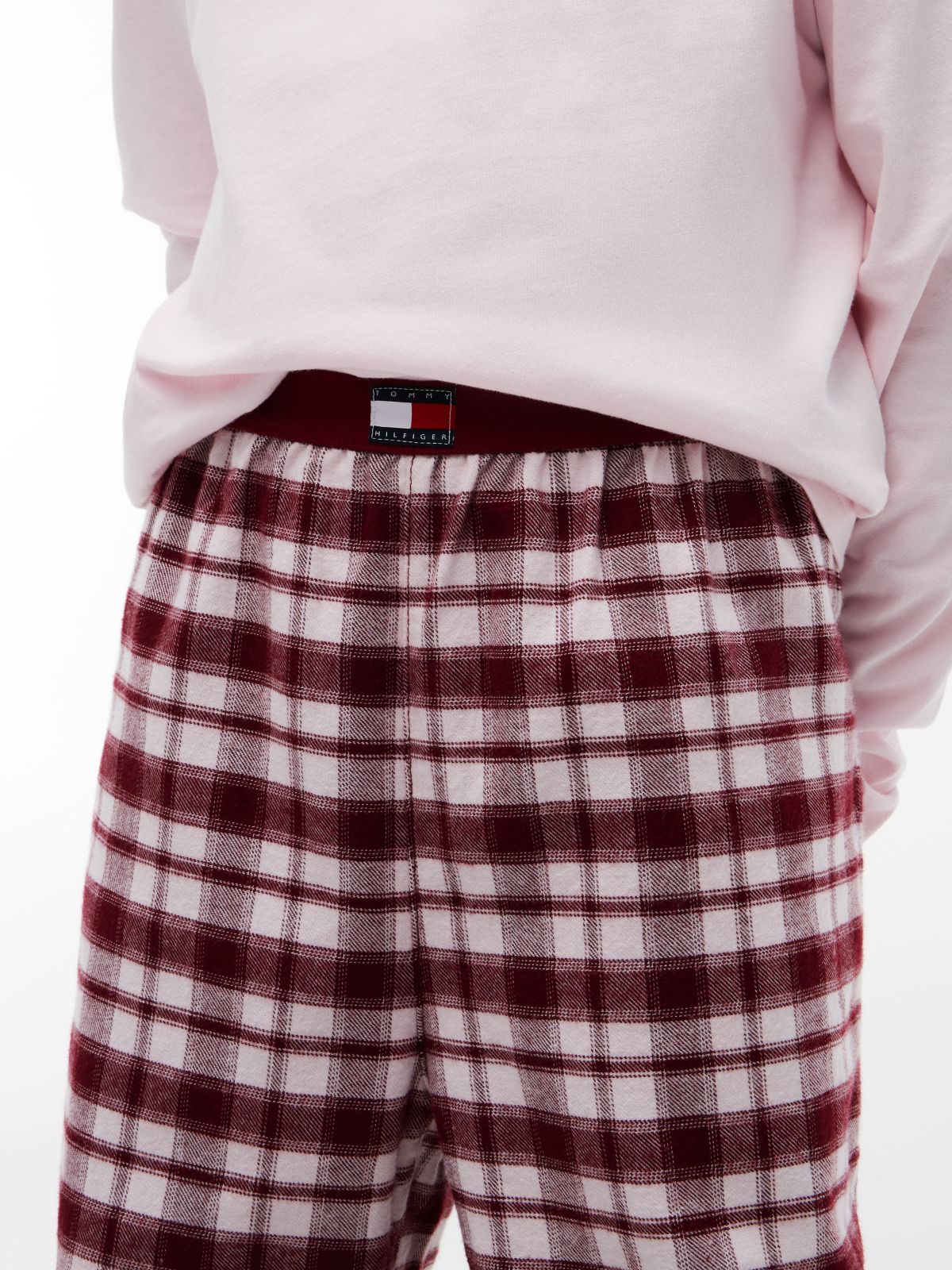 Heritage Check Long Sleeve Pyjama Set — Brown